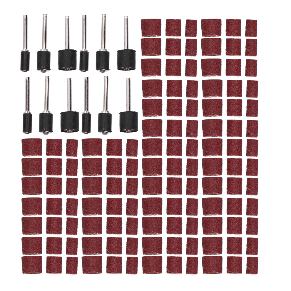 132Pcs Aluminum Alloy Sanding Bands For Wood & Metal Polishing 4981387744144