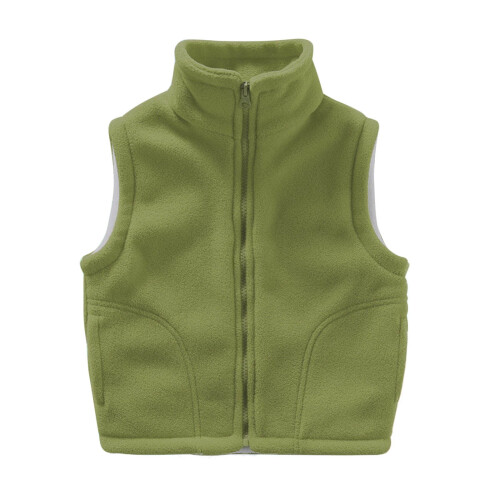 Παιδικό γιλέκο Sherpa Fleece – Γιλέκο με επένδυση από fleece, φερμουάρ σε όλο το μήκος και