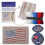 Independence Day Embroidery Kit Floral Stamped Pattern with 1