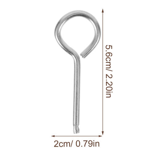 ibasenice 10Pcs Fire Extinguisher Replacement Pull Pins Sturdy Metal Lock Pins 1