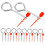 ibasenice 10Pcs Fire Extinguisher Replacement Pull Pins Sturdy Metal Lock Pins 5