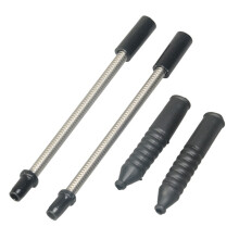 Cycling Brake Cable Protector Tube Lightweight Aluminum Alloy With Plastic Inner Liner For Smooth Brake Operation Durable Replacement For V Brakes