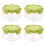 4Pcs Condiment Boxes Large Opening Stackable with Lid Dust-proof Translucent Spice Holding Sauce Squeeze Bottle Mini Seasoning Boxes for Kitchen 1