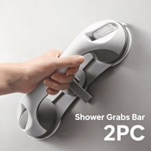 Suction Cup Grab Bar Bathroom Heavy Duty 2 pcs