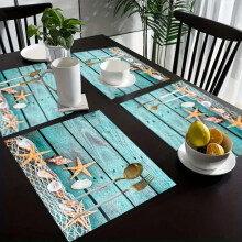 Stijlvolle placemats, isolerende placemats set, hittebestendige tafelbeschermers, antislip keukenmatten, veelzijdige eettafelaccessoires