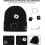 Καπέλο Bluetooth Beanie με φως, χειμερινό μουσικό πλεκτό καπέλο, καπέλο LED για τρέξιμο, 4