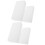 White Foam Block Wedding Party Decor 4 Pieces 3
