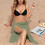 Women's Spaghetti Strap Wrap Dress Lightweight Beach 4