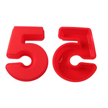 25 cm veľké silikónové formy na tortu s číslami 0-9, 3D forma na pečenie k narodeninám – kompatibilné so štandardnými rúrami