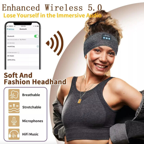 Ακουστικά ύπνου Bluetooth Headband ύπνου - Ακουστικά ύπνου Cozy Bands 2