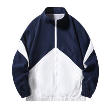 Giacca da donna Y2k con zip, giacca antivento leggera, giacca sportiva oversize stile college, abbigliamento anni '90