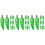 96Pcs Realistic Green Artificial Pepper Models Foam Table Decoration 6