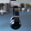 2Pcs Black Headset Rack Acrylic Headphone Stand with Double-Sided Tape 4