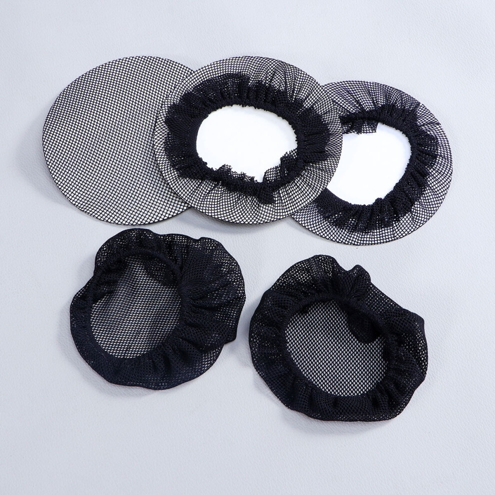 5pcs Elastic Mesh Bun Hair Nets Hair Accessories for Dancers