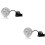 2Pcs Waterproof Blue LED Aquarium Spotlight Adjustable Fish Tank Light 5
