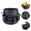 2Pcs Portable Tool Bag Black Oxford Cloth Tool Pouch Holder for Tools 9