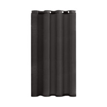 4.3 FT Waterproof Outdoor Sheer Curtain with Rod Pocket Light Filtering All Weather White for Patio Gazebo Porch Pavilion Decor