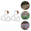 8 Pcs Stainless Steel Hook Heavy Travel 6