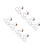 8 Pcs Stainless Steel Hook Heavy Travel 7