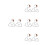 8 Pcs Stainless Steel Hook Heavy Travel 8