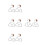 8 Pcs Stainless Steel Hook Heavy Travel 10
