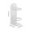 6Pcs Electric Toothbrush Holders Wall Mounted White Iron Storage 11