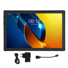 Latest Android Tablet10In, High Performance Dual Band WiFi Eye Protection Screen IPS Display HD Dual Camera Type C Port Plug And Play Easy Setup