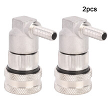 Gas Liquid Keg Fittings Stainless Steel Ball Lock Disconnect MFL Thread Easy To Use Compact Structure For Homebrew And Professional Use