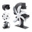 Moon Model 7-Blade Heat Powered Stove Fan, Silver 1