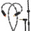 Audio Replacement Cable, Silver Plated Copper Wire for Enhanced Soundstage, Optional MMCX2Pin QDC Pins for Customization 5
