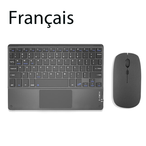 Wireless Bluetooth Keyboard with TrackPad for iPad,