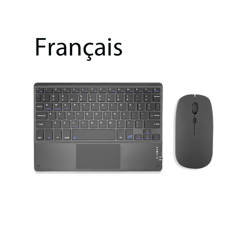 Trackpad Bluetooth Keyboard With Mouse For Ios Android Windows Wireless Keyboard For Tablet Phone Accessories For Compatible With Ipad Keyboard 9065194325910