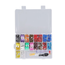 Blade Fuses Automotive Replacement Kit Micro Blade Type High Quality Fuses Set With Electrical Pen Short Circuit Prevention Fuse Puller Included