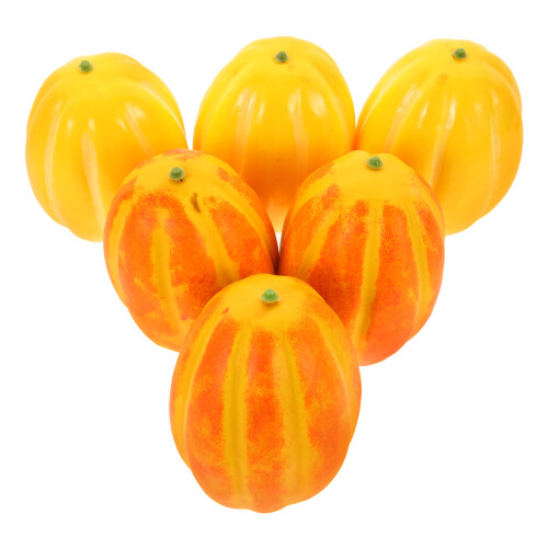 24Pcs Realistic Faux Melon Ornaments Foams Artificial Fruit Decor 1