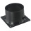 Συνδετήρας φλάντζας τοίχου ABS 75-120Mm για σύνδεση αγωγού αέρα σωλήνα εξαερισμού 2