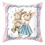Easter Bunny Spring Pillow Cover Square 18x18 Inch 1