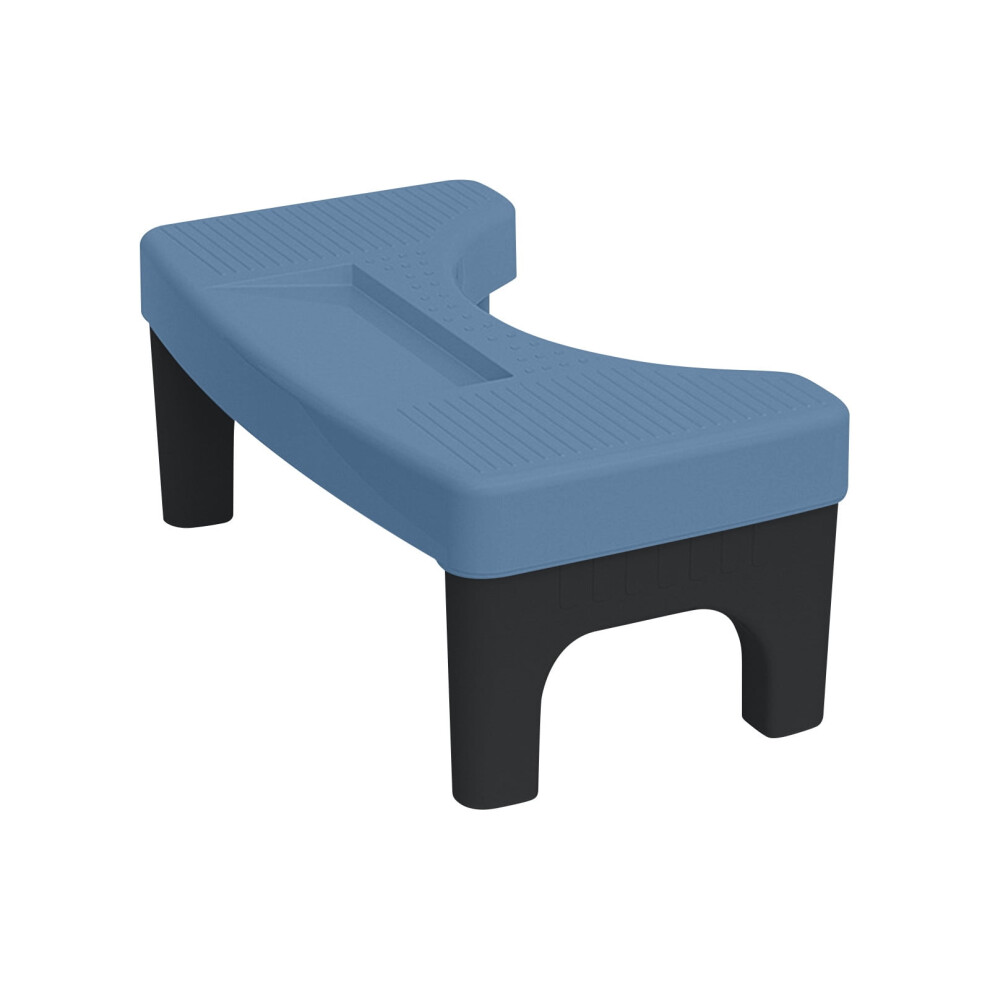 Ergonomic Toilet Stool for Squatting Posture – Portable, Non-Slip Potty Stool for Adults & Kids, Compatible with Standard Toilets