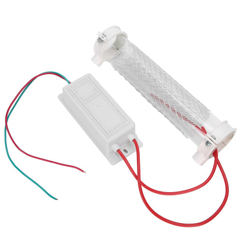Purificator de aer construit din aluminiu, plastic și sticlă, transformator cu interferențe reduse pentru funcționare stabilă, eliminator 1