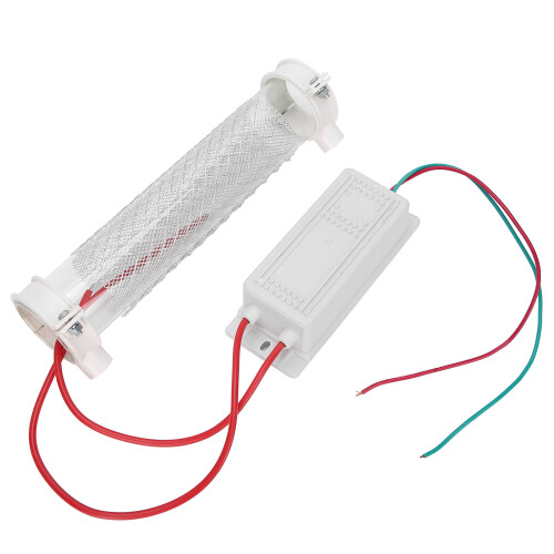 Purificator de aer construit din aluminiu, plastic și sticlă, transformator cu interferențe reduse pentru funcționare stabilă, eliminator 2