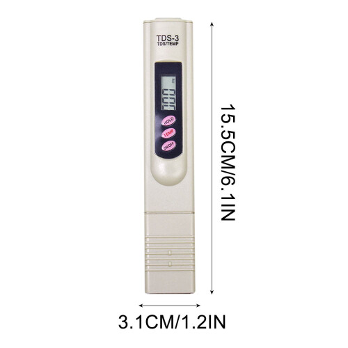 Digitales pH-Meter pH-Wassertest-Set für Zuhause Stiftförmiger Wasserqualitätstester 2
