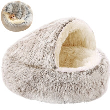 Cozy Cocoon Dog Bed Plush Cave Style for Small to Large Dogs