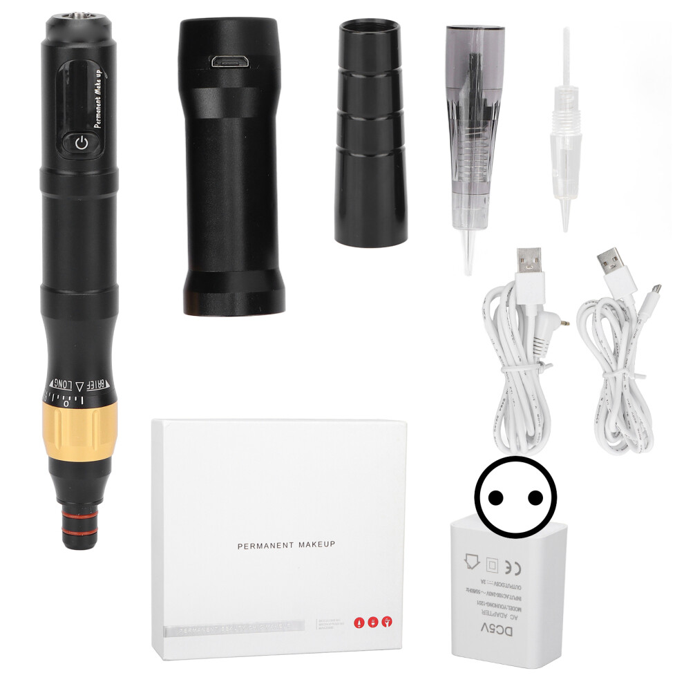 Rotary Tattoo Kit Wireless Tattoo Machine with Coreless Motor and CNC Aluminum Housing for Lining Shading Detailing