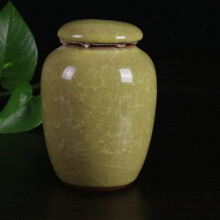 Small Pet Urn Bird Dog Pet Urns Cremation Pet Caskets Funeral Vase Cat Cremation Ash Made Ceramics Hand Painted