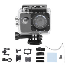 Waterproof Action Cam4K Ultra HD Sports Camera Adjustable Viewing Angle Night Vision Capabilities Stable Wireless Connection for Underwater Diving