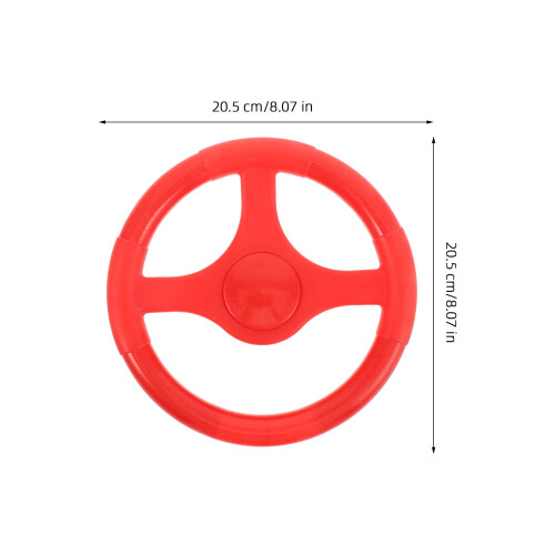 Volant Plastique Enfants Jeu Dirigé Rouge Design Réaliste 2