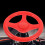 Volant Plastique Enfants Jeu Dirigé Rouge Design Réaliste 6