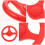 Volant Plastique Enfants Jeu Dirigé Rouge Design Réaliste 7