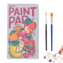 Mini Watercolor Paint Pad, Mini Paint Pad, Water Color Paint Pad, Watercolor Paint Book, Cute Pocket Watercolor Painting Book for Kids and Adults