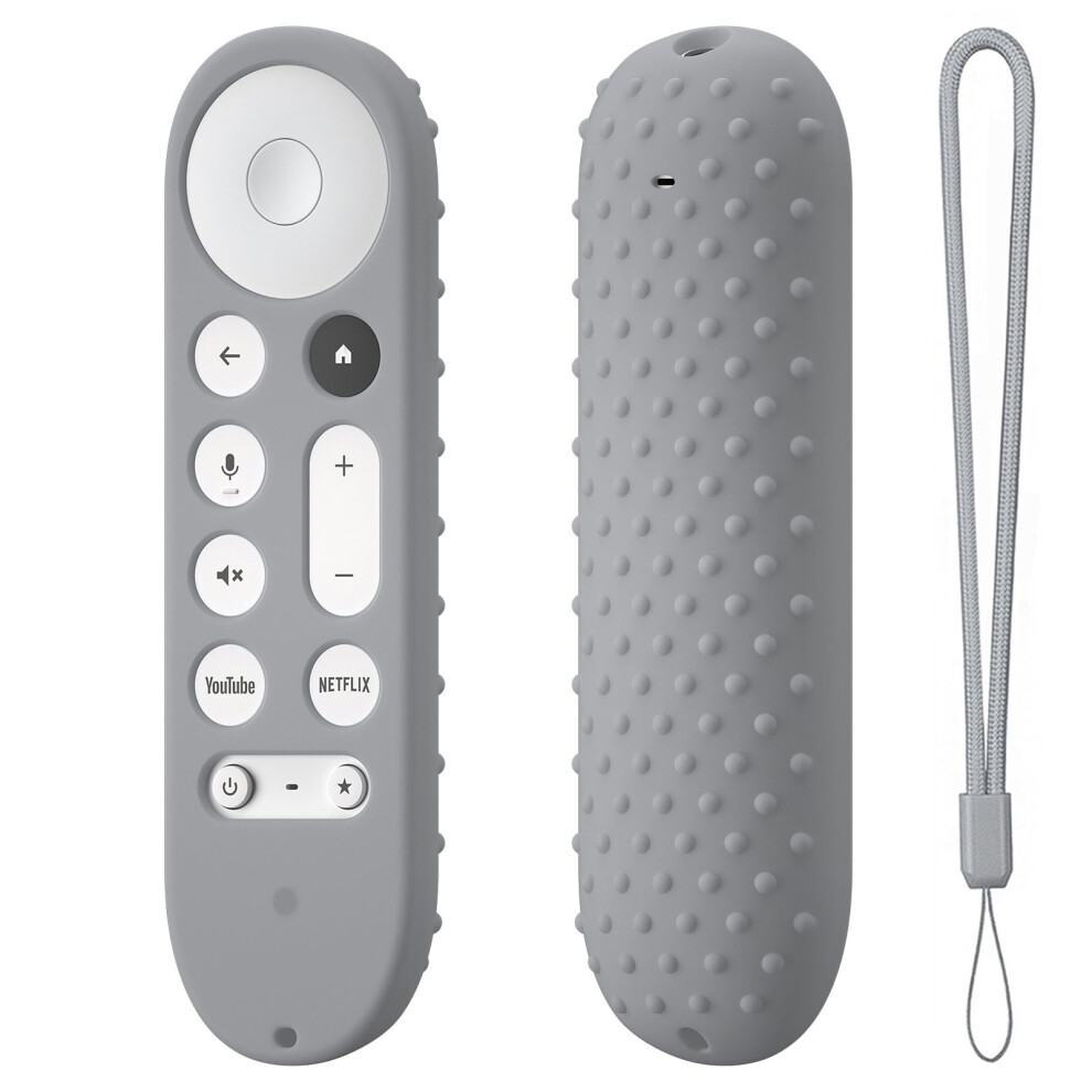 Silicone Remote Cover Compatible With Google Tv Streamer 4K 2024 Â Lightweight, Shockproof, Anti-Drop 9180435295385