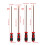 Extended Long Handle Screwdriver Head for Quick and Secure Screw Attachment Alloy Steel 3